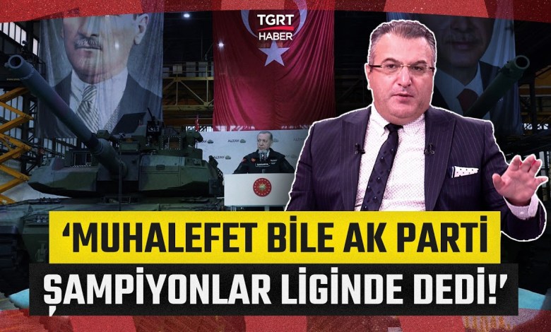 “Even the Opposition Said that AK Party is Playing in the Champions League” Striking Words from Cem Küçük “Even the Opposition Said that AK Party is Playing in the Champions League” Striking Words from Cem Küçük