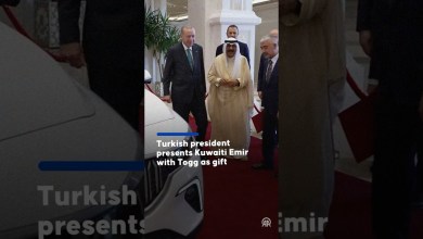 Turkish president presents Kuwaiti Emir with Togg as gift Turkish president presents Kuwaiti Emir with Togg as gift