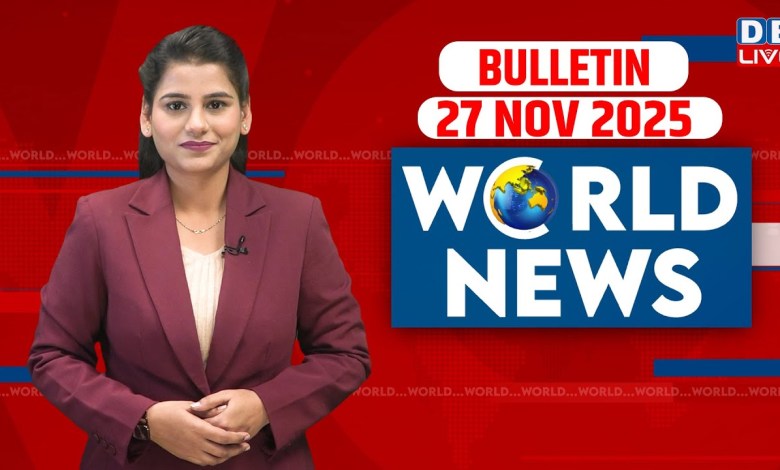 World News | News from abroad 27 November 2025 | Donald Trump Russia Ukraine War G20 Summit | World News | News from abroad 27 November 2025 | Donald Trump Russia Ukraine War G20 Summit |