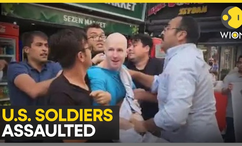 US Soldiers assaulted in Western Turkiye | World News | WION US Soldiers assaulted in Western Turkiye | World News | WION