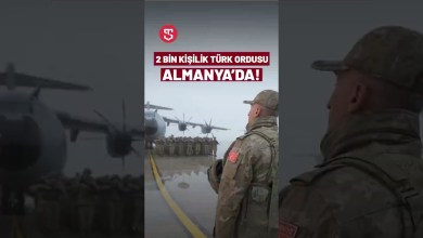 Turkish Army of 2 thousand people is in Germany! Turkish Army of 2 thousand people is in Germany!