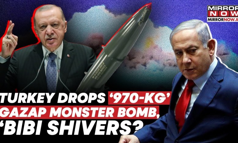 Turkey Drops Nearly 970 Kg ‘Gazap’ Monster Bomb? Tests Send Shockwaves To Israel, Netanyahu Shivers? Turkey Drops Nearly 970 Kg ‘Gazap’ Monster Bomb? Tests Send Shockwaves To Israel, Netanyahu Shivers?
