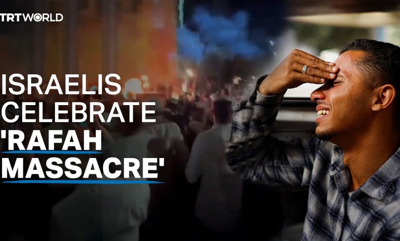 Israelis celebrate a Jewish holiday with a massacre in Gaza’s Rafah Israelis celebrate a Jewish holiday with a massacre in Gaza’s Rafah