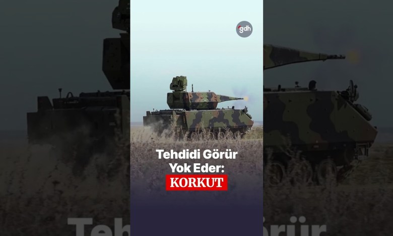 KORKUT, a defense system that can fire 1100 shots per minute KORKUT, a defense system that can fire 1100 shots per minute