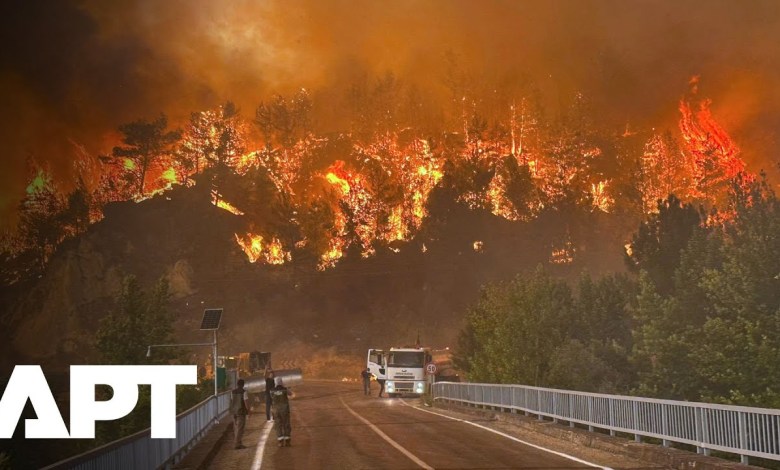 Massive Wildfires Sweep Through Antalya | Firefighters Battle the Blaze | APT Massive Wildfires Sweep Through Antalya | Firefighters Battle the Blaze | APT