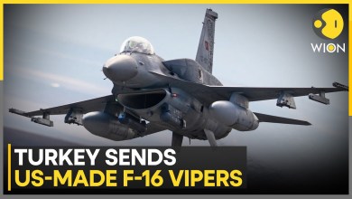 Turkey Sends US-Made F-16 Vipers, Erdogan Shows Strength Beyond Region | WION Turkey Sends US-Made F-16 Vipers, Erdogan Shows Strength Beyond Region | WION