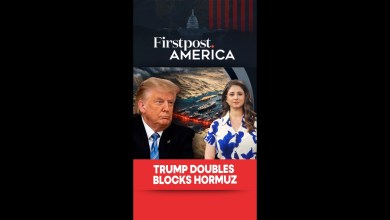 Trump Doubles Blocks Hormuz | Firstpost America | N18G Trump Doubles Blocks Hormuz | Firstpost America | N18G