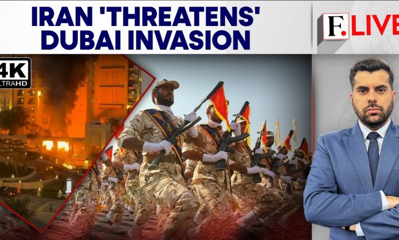 Iran Warns To Invade Dubai If Trump Launches Ground Attack: Reports | Firstpost Live Iran Warns To Invade Dubai If Trump Launches Ground Attack: Reports | Firstpost Live