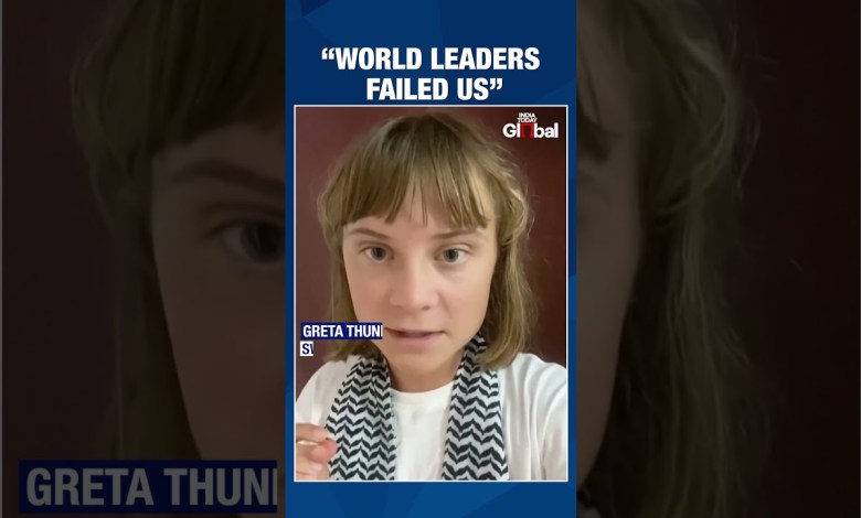Greta Thunberg Urges Focus On Gaza’s Suffering, Blames World Leaders After Detention In Israel Greta Thunberg Urges Focus On Gaza’s Suffering, Blames World Leaders After Detention In Israel