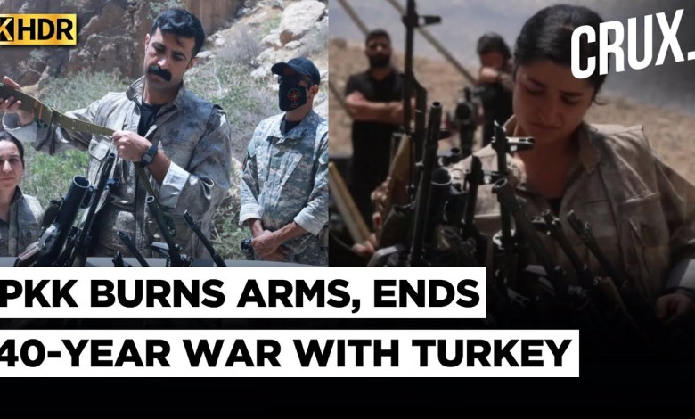 PKK Fighters Burn Weapons in Iraq After Downing Explosive Drones, Turkey Calls Move “Turning Point” PKK Fighters Burn Weapons in Iraq After Downing Explosive Drones, Turkey Calls Move “Turning Point”