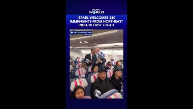 Israel News | 240 From Northeast India Arrive In Israel In First Of Three Flights Israel News | 240 From Northeast India Arrive In Israel In First Of Three Flights