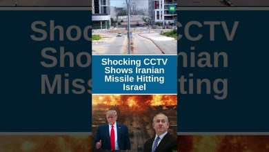 Shocking CCTV Shows Iranian Missile Hitting Israel #iranattacks #worldnews #shorts Shocking CCTV Shows Iranian Missile Hitting Israel #iranattacks #worldnews #shorts