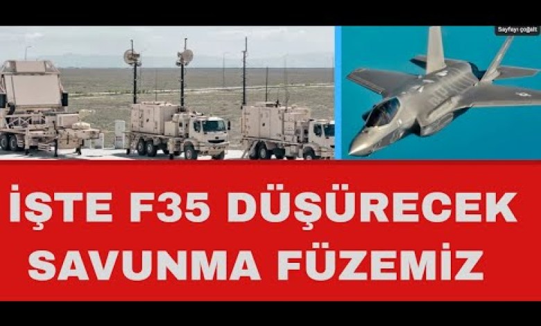 OUR DEFENSE MISSILES THAT HUNT F35s AND SERIES PRODUCTION OF 100 UNITS HAS STARTED OUR DEFENSE MISSILES THAT HUNT F35s AND SERIES PRODUCTION OF 100 UNITS HAS STARTED