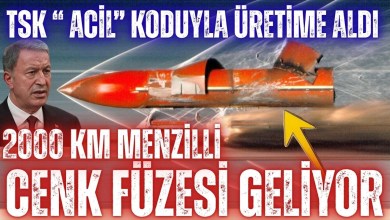 TAF PUT IT INTO PRODUCTION WITH THE CODE “URGENT”..! 2000 KM RANGE CORPORATE MISSILE IS COMING..! TAF PUT IT INTO PRODUCTION WITH THE CODE “URGENT”..! 2000 KM RANGE CORPORATE MISSILE IS COMING..!