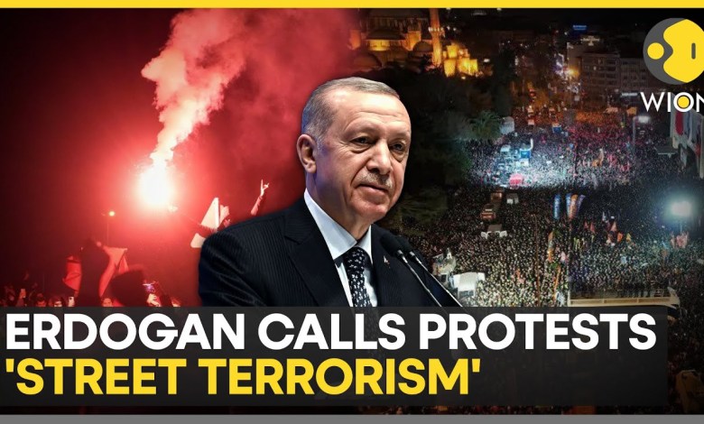 Turkey Protests: Erdogan Says, ‘Opposition Party Engaging In Street Terrorism’ | World News | WION Turkey Protests: Erdogan Says, ‘Opposition Party Engaging In Street Terrorism’ | World News | WION
