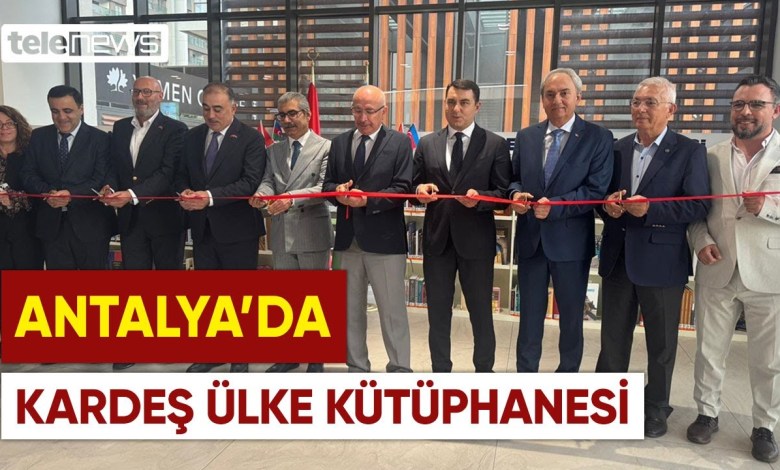 Brother Country Library in Antalya | Azerbaijan Selection Meets Readers | Telenews TV Brother Country Library in Antalya | Azerbaijan Selection Meets Readers | Telenews TV