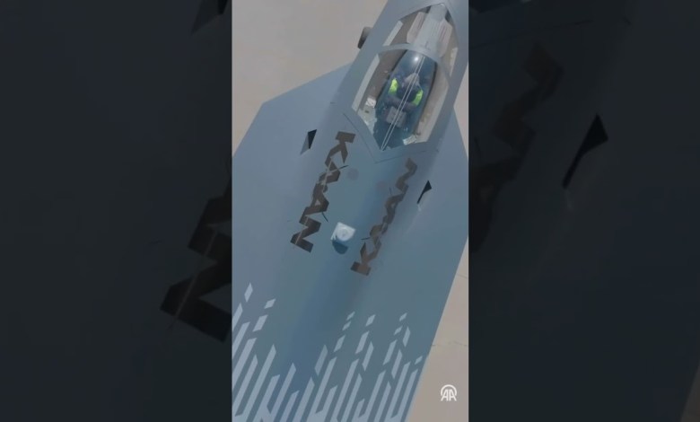 TUSAŞ shared the new video of Turkey’s 5th generation fighter plane Kaan TUSAŞ shared the new video of Turkey’s 5th generation fighter plane Kaan