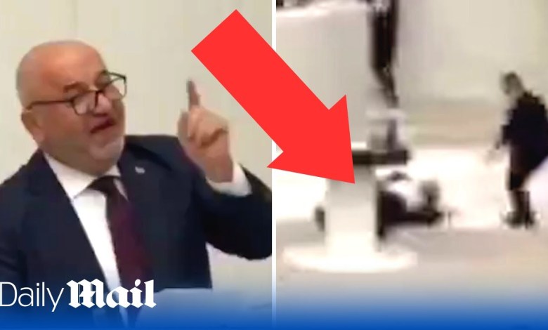 Turkish MP has heart attack after saying Israel will ‘suffer the wrath of Allah’ in Parliament Turkish MP has heart attack after saying Israel will ‘suffer the wrath of Allah’ in Parliament
