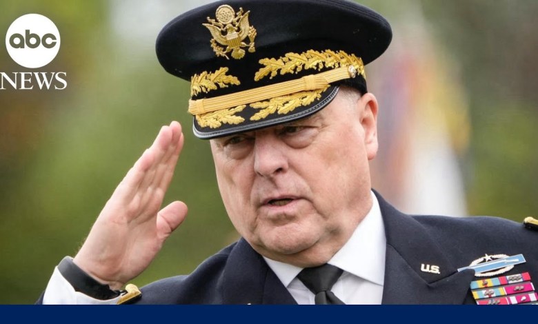 Gen. Mark Milley’s portrait removed from Pentagon hallway Gen. Mark Milley’s portrait removed from Pentagon hallway