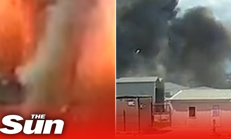 At least 12 injured in MASSIVE blast that shook Turkish port At least 12 injured in MASSIVE blast that shook Turkish port