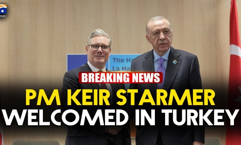 UK Prime Minister Keir Starmer Receives Warm Welcome in Turkey | Geo News English UK Prime Minister Keir Starmer Receives Warm Welcome in Turkey | Geo News English
