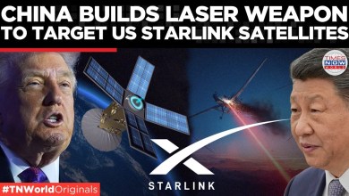 CHINA UNLEASHES SPACE LASER: Starlink Satellites Face Direct Threat From Beijing | World News CHINA UNLEASHES SPACE LASER: Starlink Satellites Face Direct Threat From Beijing | World News
