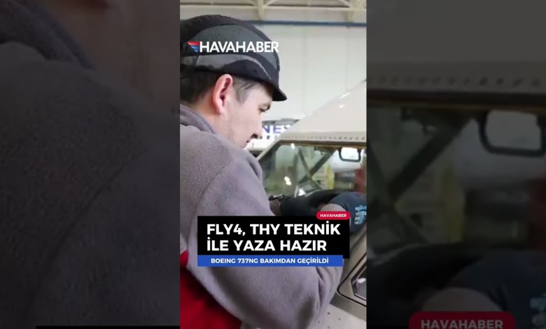 FLY4 Airlines prepared the fleet for summer season with turkish technic maintenance FLY4 Airlines prepared the fleet for summer season with turkish technic maintenance