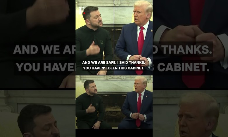 “You’ve done a Lot of Talking”: Trump Shouts at Zelensky in White House | Subscribe to Firstpost “You’ve done a Lot of Talking”: Trump Shouts at Zelensky in White House | Subscribe to Firstpost