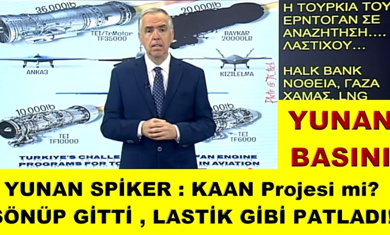 Greek announcer: Kaan project? He went out, he exploded like a tire! Greek announcer: Kaan project? He went out, he exploded like a tire!