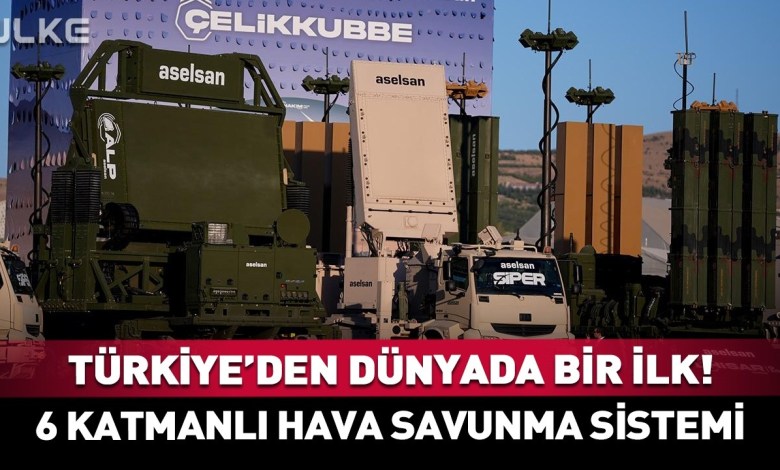 A First in the World from Türkiye! 6 Layer Air Defense System… #news A First in the World from Türkiye! 6 Layer Air Defense System… #news