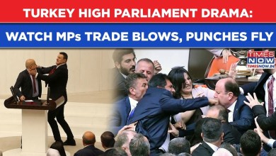 Watch: Turkey MPs Trade Blows In High Parliament Drama| Punches Fly, Lawmakers Push Each Other Watch: Turkey MPs Trade Blows In High Parliament Drama| Punches Fly, Lawmakers Push Each Other