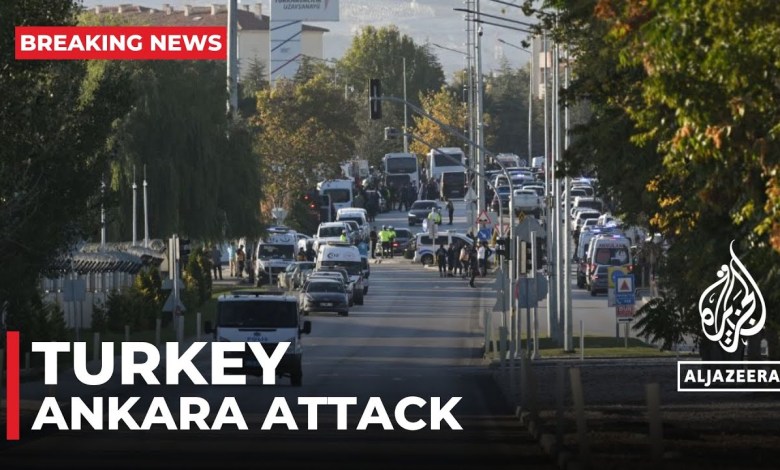 ‘Dead and wounded’ in attack near Ankara, Turkish minister says ‘Dead and wounded’ in attack near Ankara, Turkish minister says