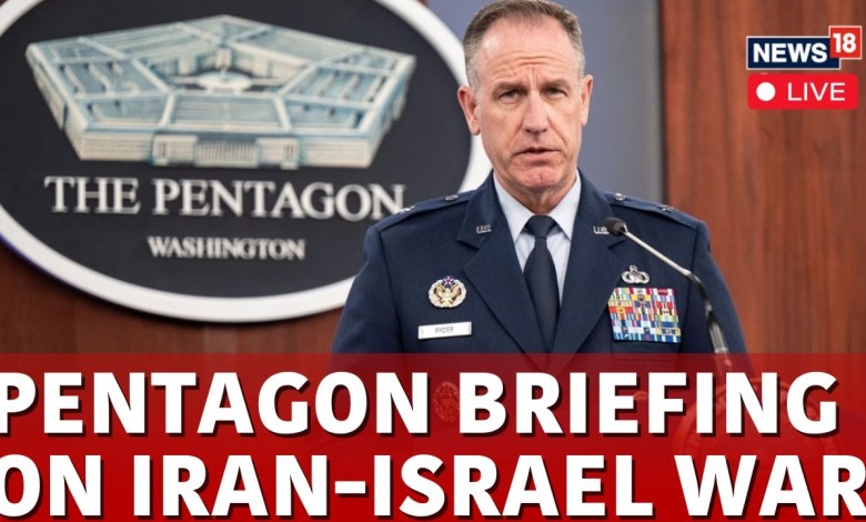 US News LIVE | Pentagon Briefing On Israel Iran War | Iran Attack On Israel | Israel Vs Iran | N18G US News LIVE | Pentagon Briefing On Israel Iran War | Iran Attack On Israel | Israel Vs Iran | N18G