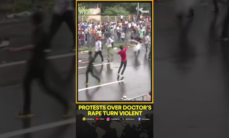 Kolkata: Protests over doctor’s rape turn violent | WION Shorts | World News Kolkata: Protests over doctor’s rape turn violent | WION Shorts | World News
