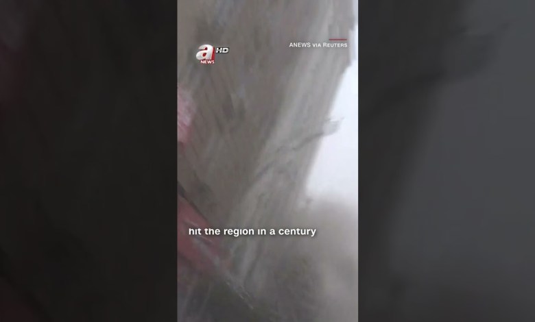 Turkey earthquake aftershocks captured on live TV Turkey earthquake aftershocks captured on live TV