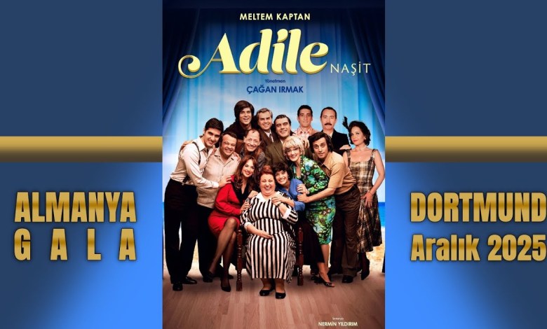 Adile Naşit movie was released in Germany. Actors Meltem Kaptan and Levent Can were at the movie premiere. Adile Naşit movie was released in Germany. Actors Meltem Kaptan and Levent Can were at the movie premiere.