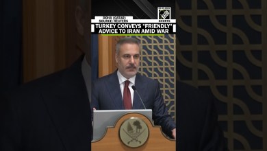 Turkish Foreign Minister pushes Iran to halt regional attacks, keeps channels open with US, Tehran Turkish Foreign Minister pushes Iran to halt regional attacks, keeps channels open with US, Tehran