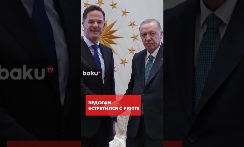 Mark Rutte met with Turkish President and Hakan Fidan Mark Rutte met with Turkish President and Hakan Fidan