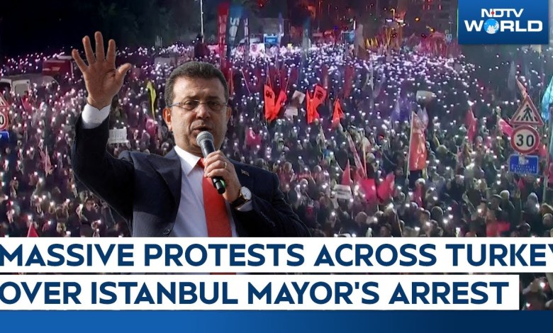Turkey News | Thousands Rally Across Turkey Over Istanbul Mayor Ekrem İmamoğlu’s Arrest Turkey News | Thousands Rally Across Turkey Over Istanbul Mayor Ekrem İmamoğlu’s Arrest