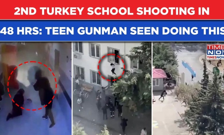 Turkey 2nd School Shooting In 48 Hours: CCTV Footage Shocker, Watch| Teen Gunman Seen Doing This Turkey 2nd School Shooting In 48 Hours: CCTV Footage Shocker, Watch| Teen Gunman Seen Doing This