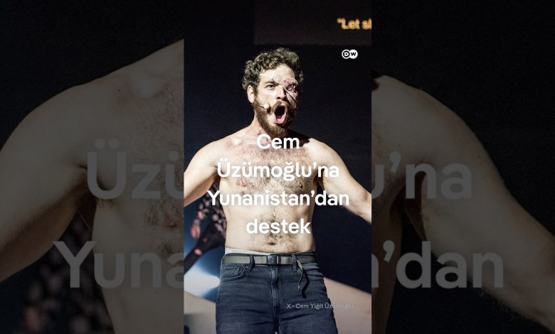 Support from Greece to Cem Üzümoğlu Support from Greece to Cem Üzümoğlu