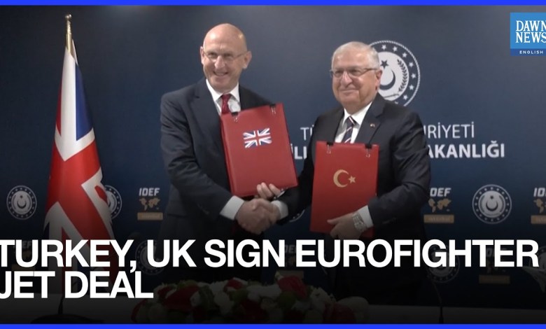 Turkey, UK Sign Eurofighter Deal as Ankara Moves Closer to Acquiring 40 Typhoon Jets After Long Talk Turkey, UK Sign Eurofighter Deal as Ankara Moves Closer to Acquiring 40 Typhoon Jets After Long Talk