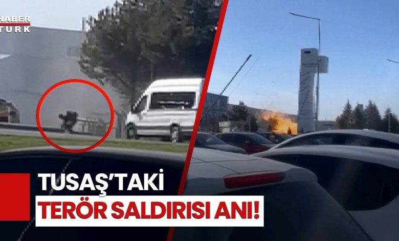 Treacherous Terrorist Attack on TAI: Explosion Moment on Camera! Treacherous Terrorist Attack on TAI: Explosion Moment on Camera!