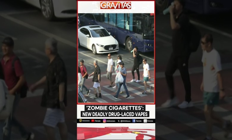 Drug-Laced Vapes Are Increasingly Becoming A Global Menace | GRAVITAS | World News | WION Drug-Laced Vapes Are Increasingly Becoming A Global Menace | GRAVITAS | World News | WION