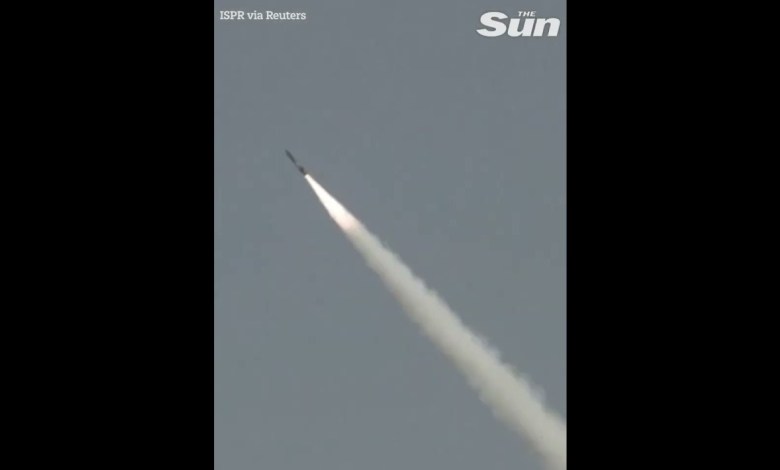 Pakistan tests ballistic missile as tensions with India soar Pakistan tests ballistic missile as tensions with India soar