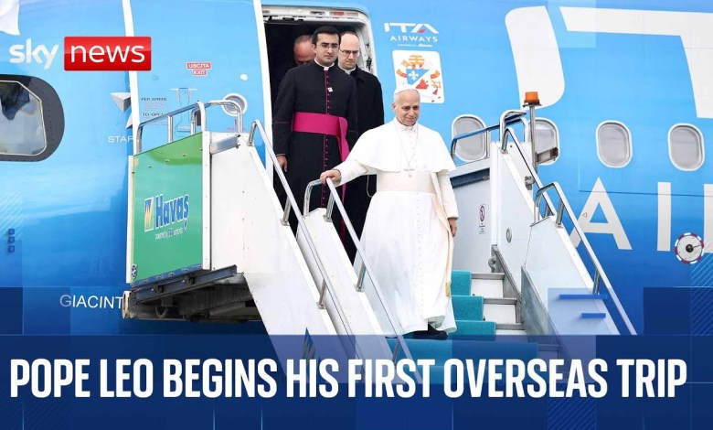 Pope Leo touches down in Turkey as he begins first overseas trip Pope Leo touches down in Turkey as he begins first overseas trip