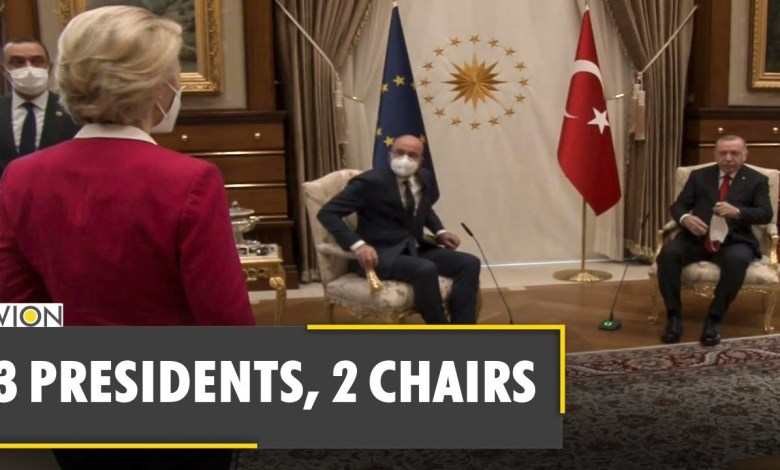 ‘SofaGate’: Turkish Sofa arrangement hits European Union | Ursula Von Der Leyen | EU | Turkey News ‘SofaGate’: Turkish Sofa arrangement hits European Union | Ursula Von Der Leyen | EU | Turkey News