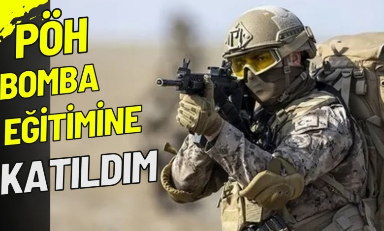 We Entered the PÖH Bomb Training Area! All the Details of Bomb Training in PÖH We Entered the PÖH Bomb Training Area! All the Details of Bomb Training in PÖH