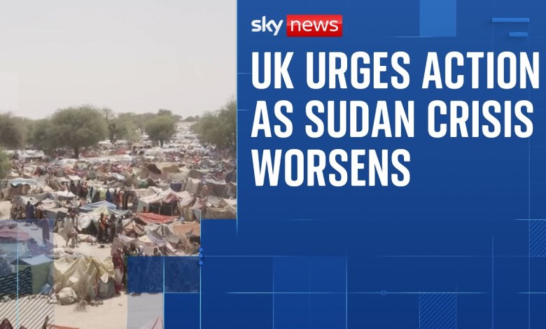 Sudan faces worst humanitarian crisis as UK calls for global action Sudan faces worst humanitarian crisis as UK calls for global action