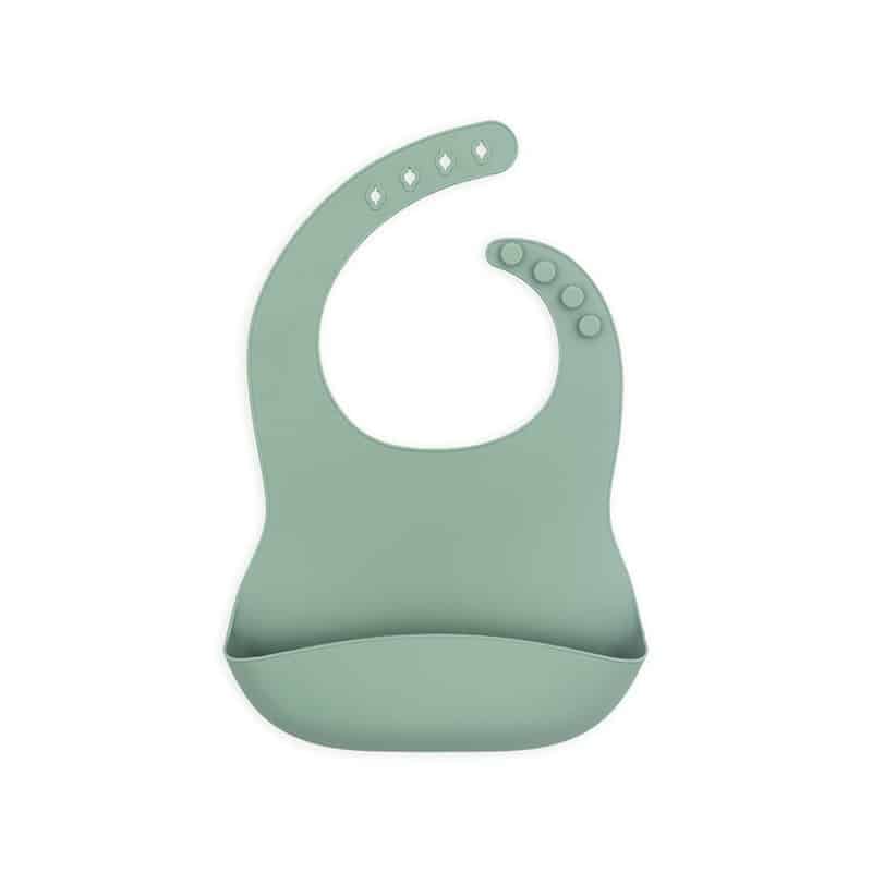 Jollein slab siliconen Ash Green Maat